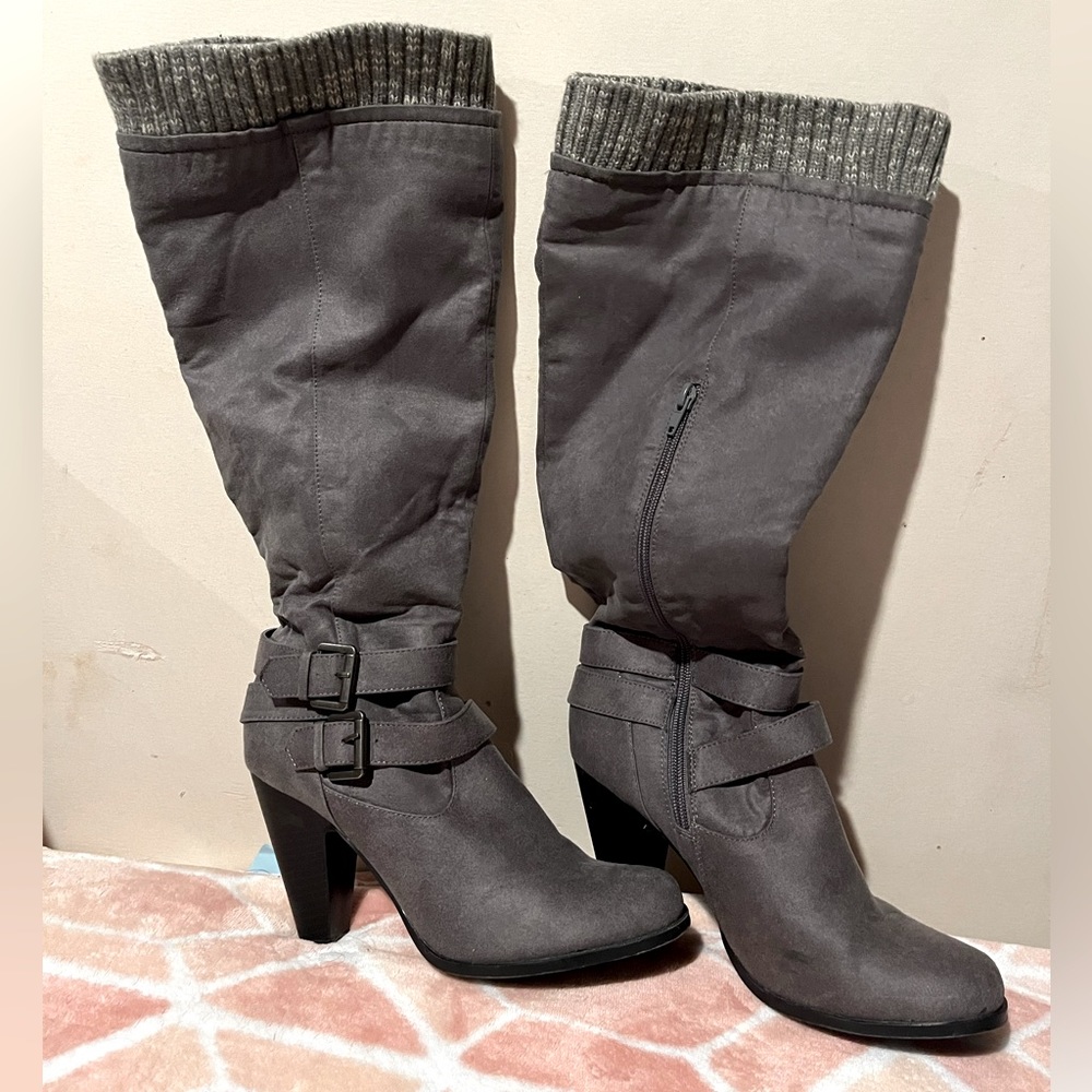 Justfab waynoka heeled boots